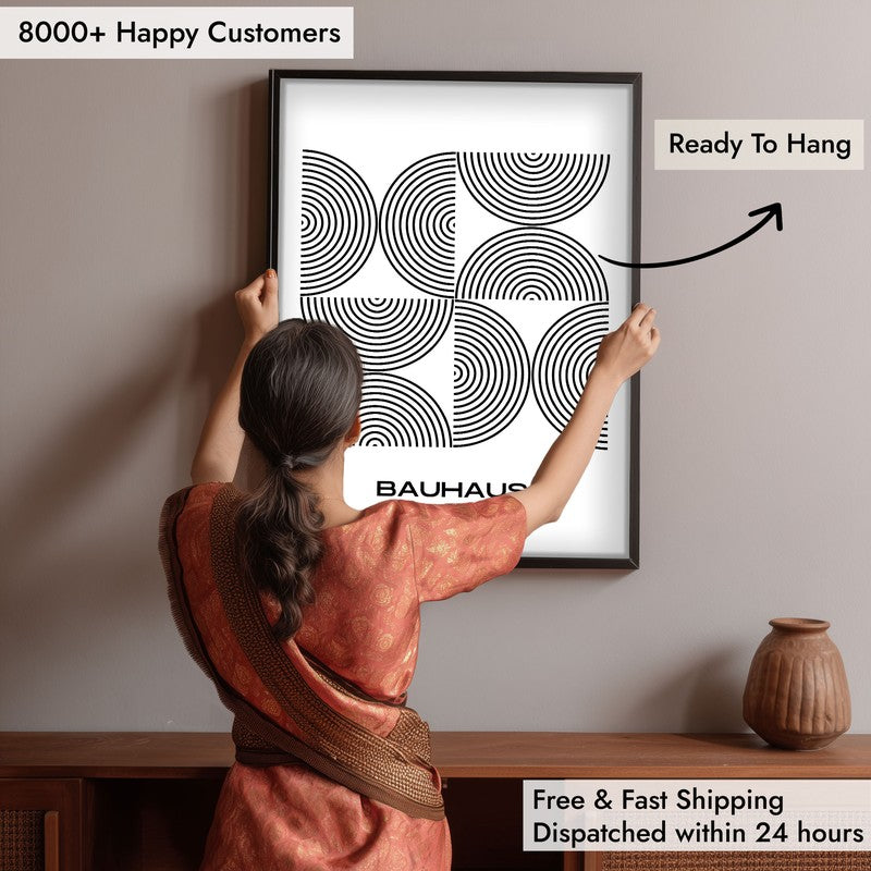 Illusion Gene Archival Canvas Wall Art - Black Frame media 6