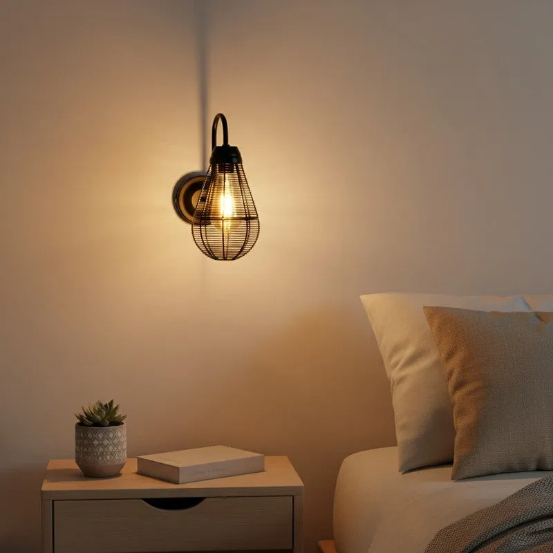 Midnight Arc Iron Wall Lamp media 1