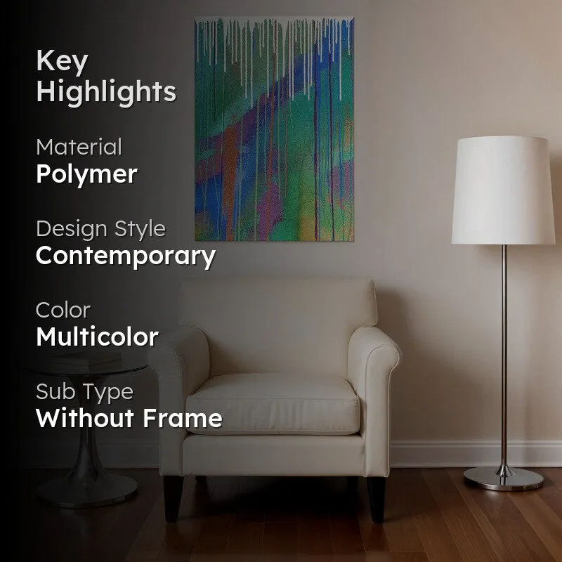 Vibrant Flow Wall Poster media 2