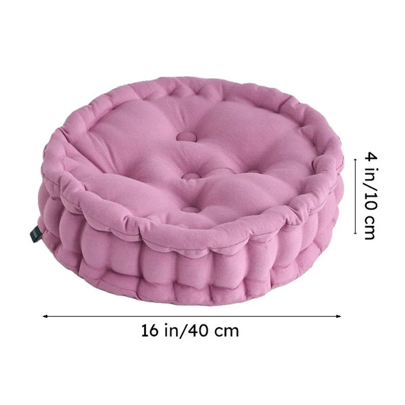 Aidan Floor Cushion (Lilac Purple) - Set Of Three media 5