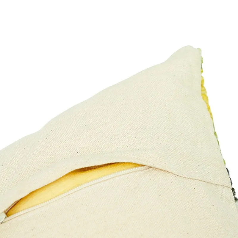 RythmFlow Cushion Cover - Yellow media 5