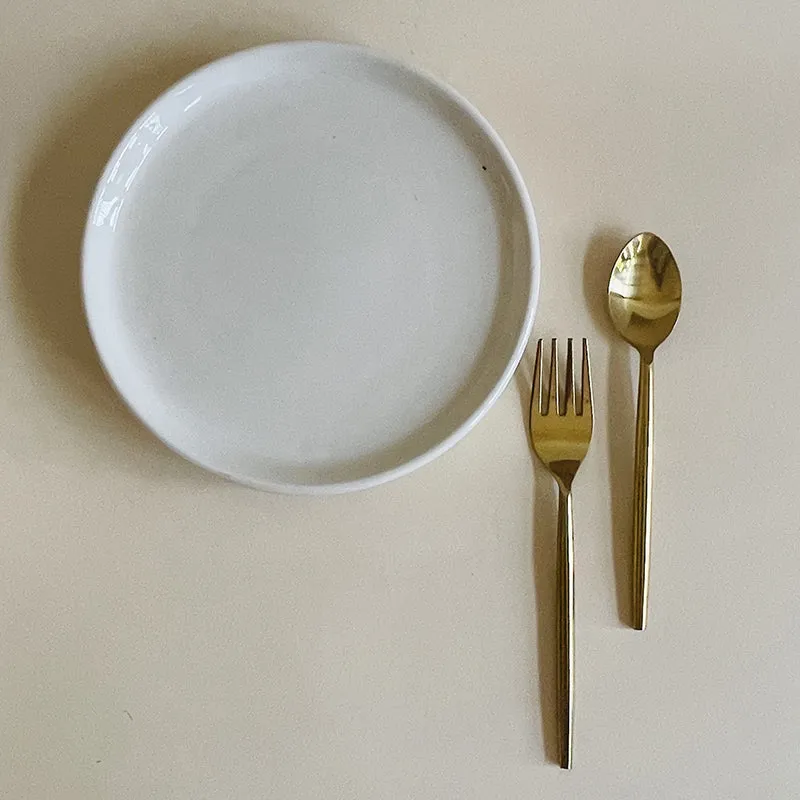 Aurale Ceramic Quarter Plate (White) - Set Of Two media 3