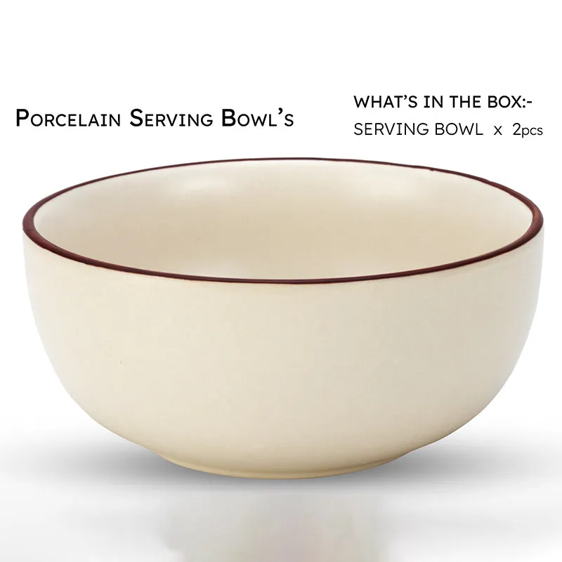 Porcela Serving Bowl (1000 mL) - Set Of Two media 4