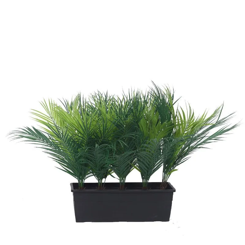 Faux Realtouch Areca Palm Plant With Black Plastic Pot - 1.8 Feet media 3