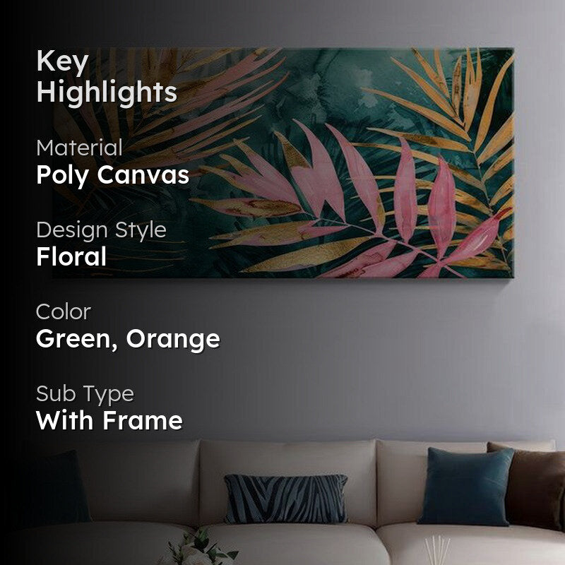 Flourishing Foliage Wall Painting media 2