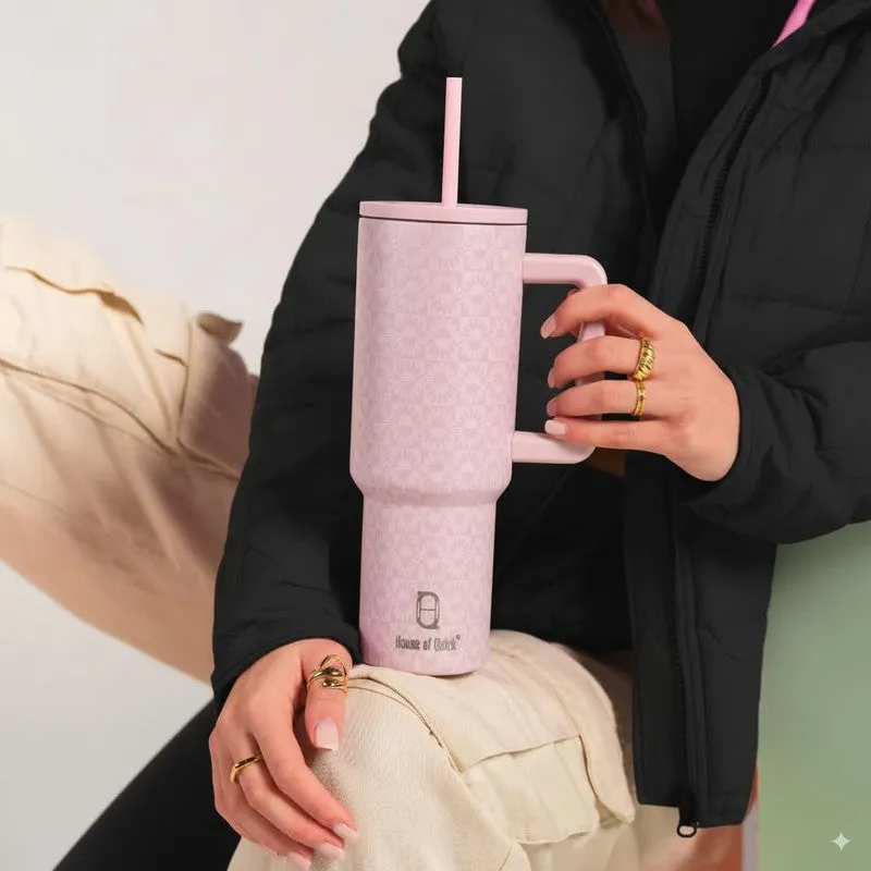 Serene Stainless Steel Tumbler - 1200 ML media 5