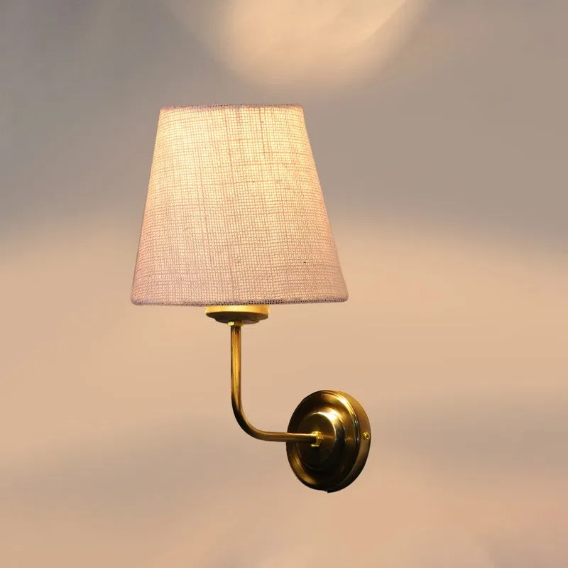 Lumoire Cone Metal Wall Lamp - Gold,White media 6