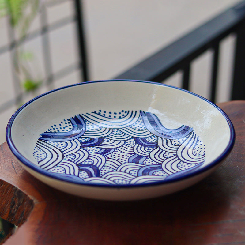 Alberto Ceramic Pasta Plate