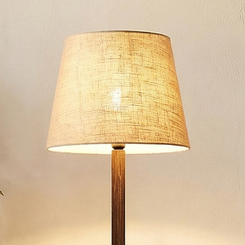 WarmHue Wooden Floor Lamp - Brown media 5