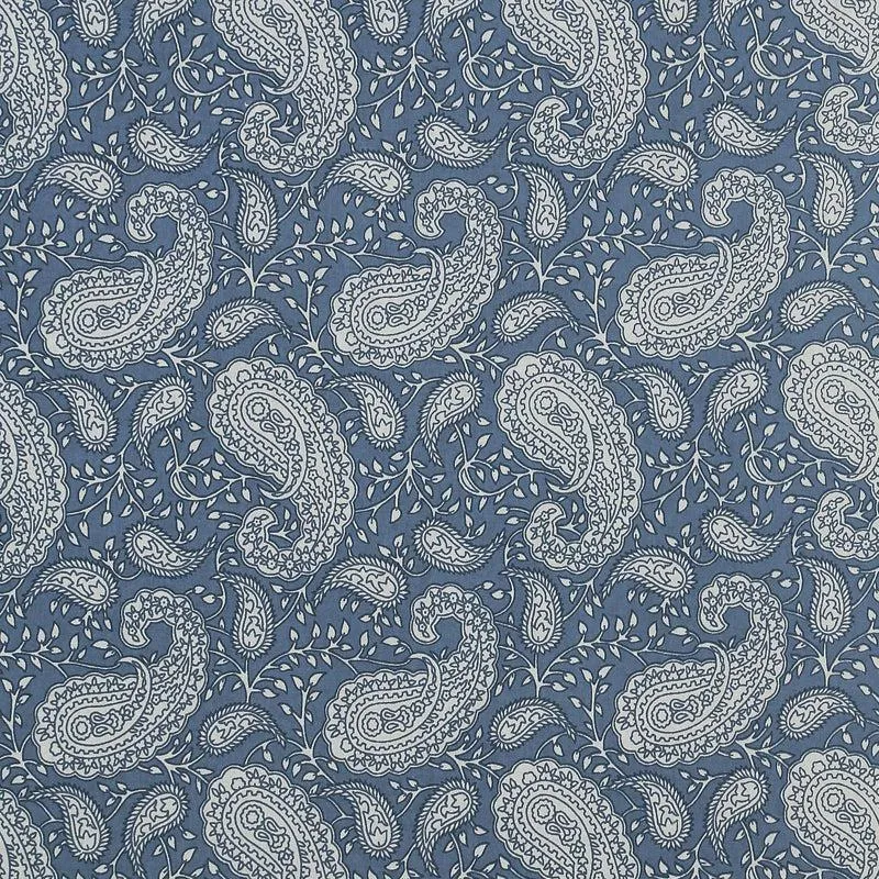 Ruksaana Printed Cushion Cover (Blue) - Set Of Five media 4