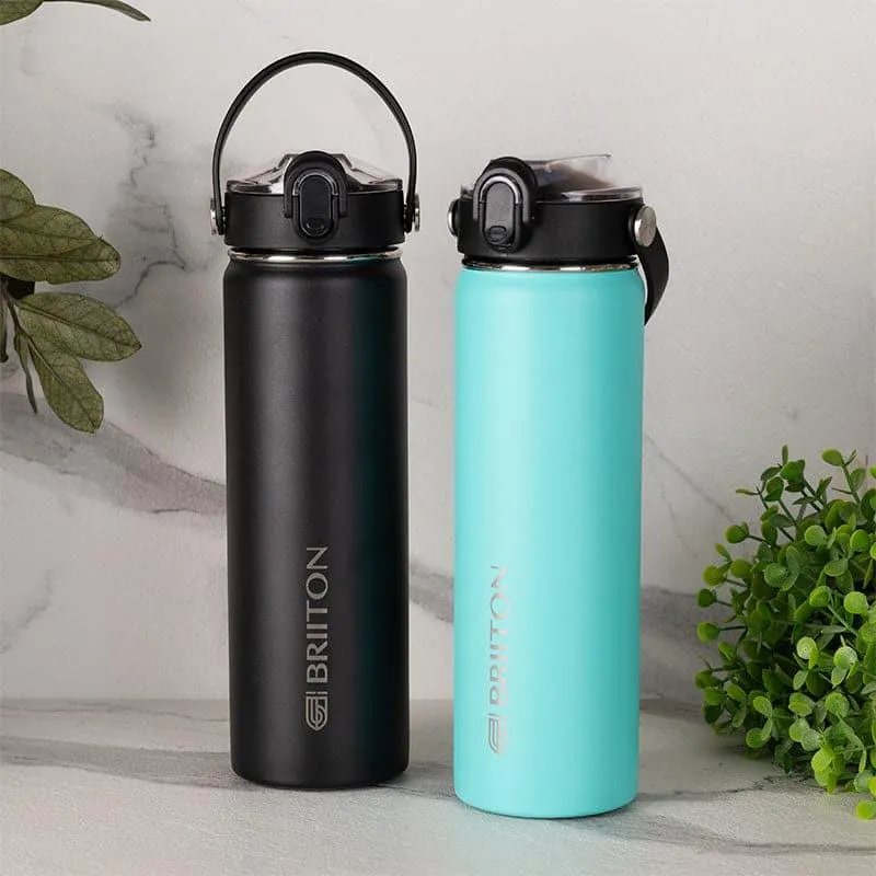 Fizz Fantasia Bottle (Black & Sky Blue, 750 mL Each) - Set Of Two media 1