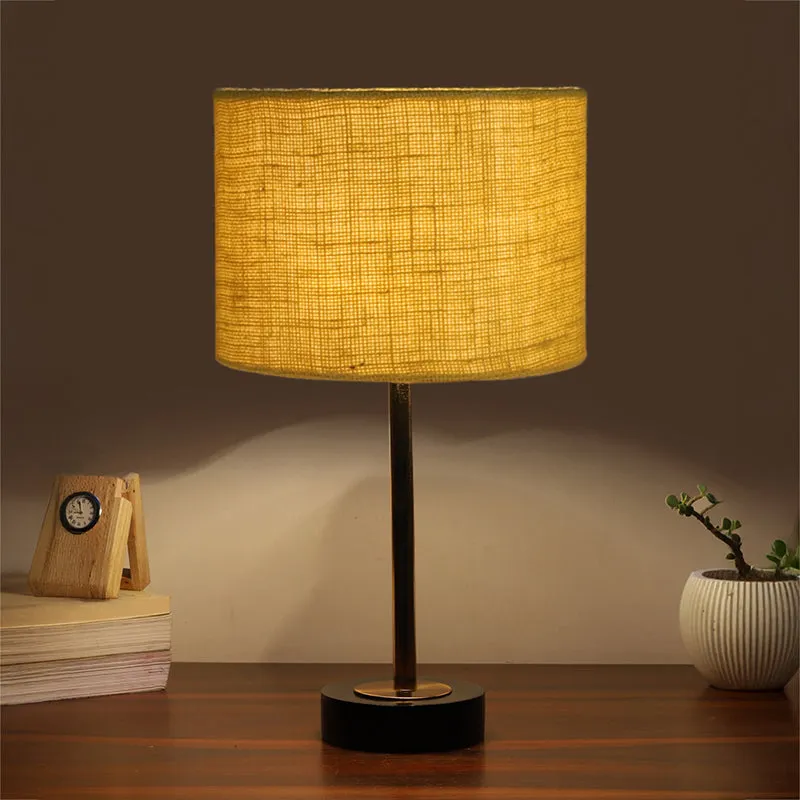 Sienna I Rodin Wooden Table Lamp - Yellow,Gold,Black media 1
