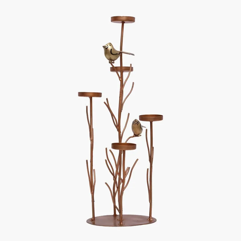 Twilight Branch Metal Showpiece - Brown media 4