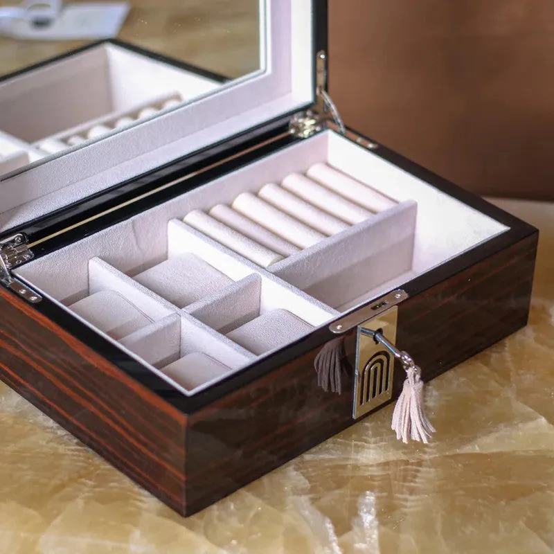 Aurelle Alloy Jewel Box with Lock media 8