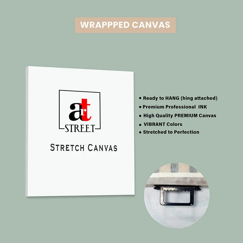 Ethnic Petals Canvas Wall Art media 5