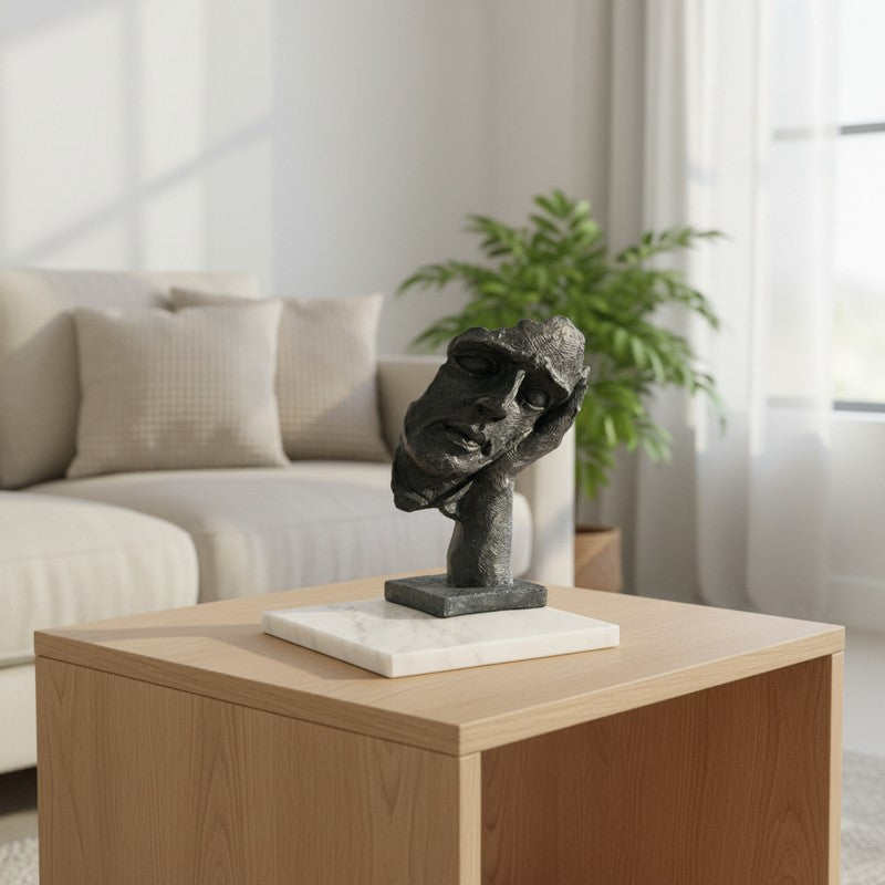 Abstract Face Art Showpiece