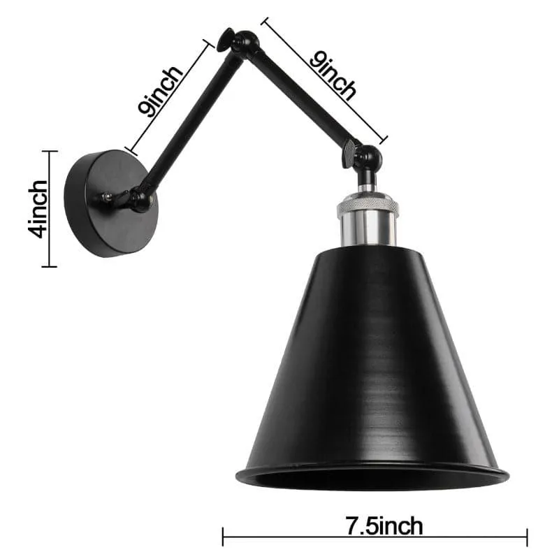 Nash Glow Cone Metal Wall Lamp - Silver media 6