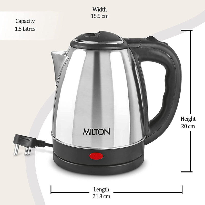 Milton VaporPro 1.5 L Electric Kettle - 1500 W media 5