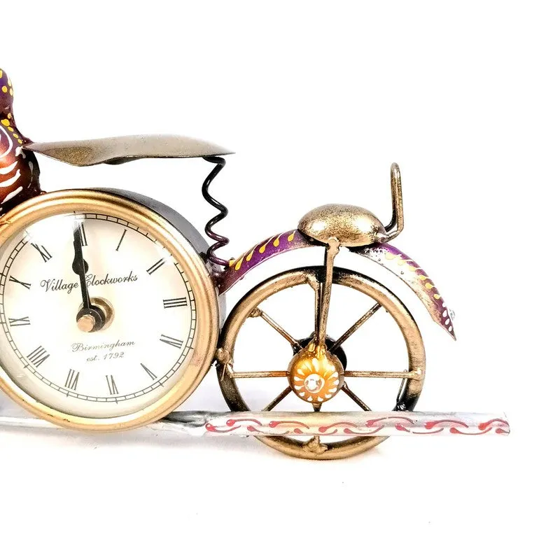 Bullet Bike Iron Table Clock media 6