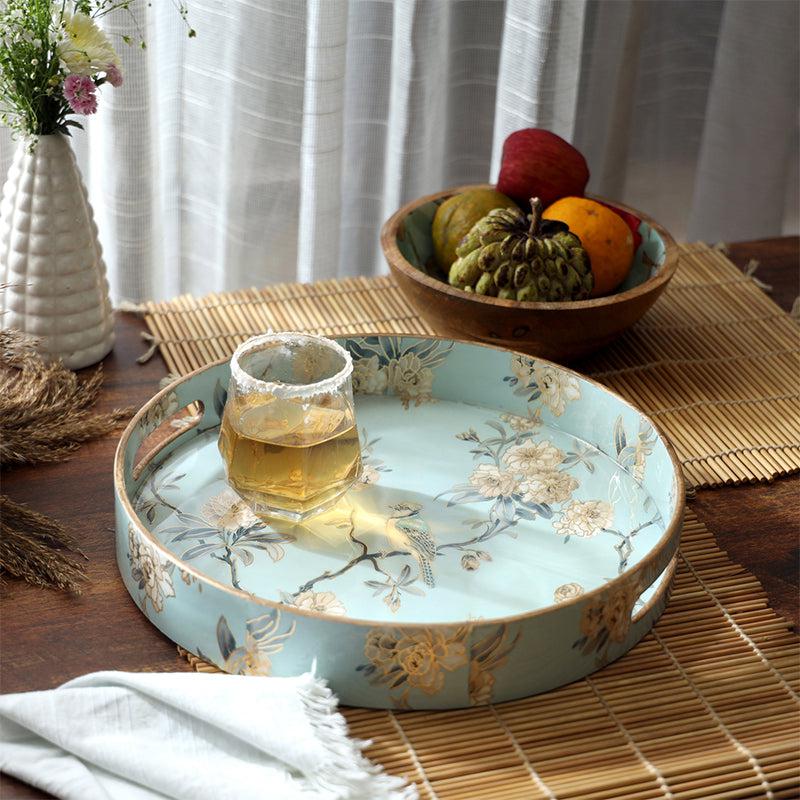 Orchadia Round Serving Tray
