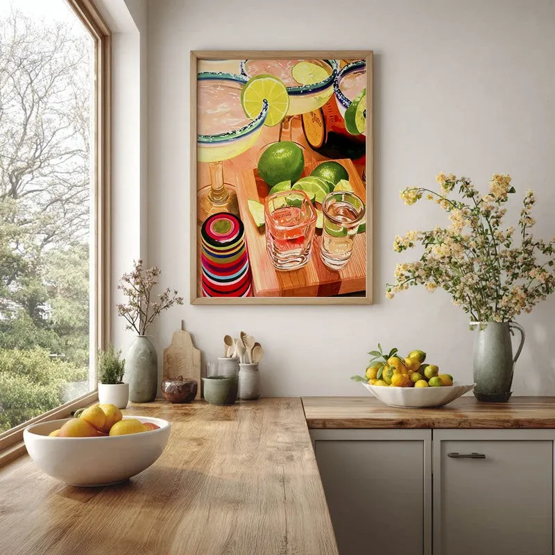 MocktailPrep Archival Canvas Wall Art - Brown media 5