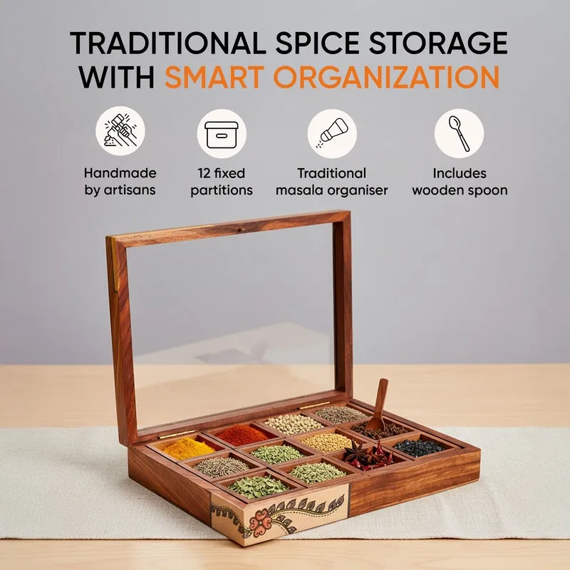 Kiaan Spice Box With Spoon media 14