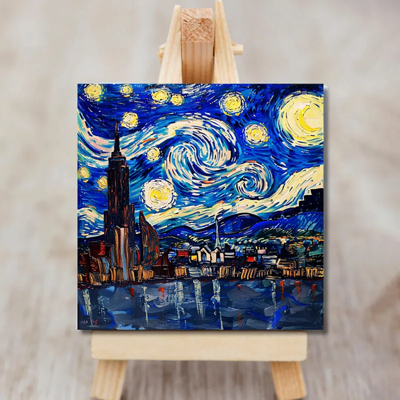 Starry Nights Of Van Gogh Showpiece media 3
