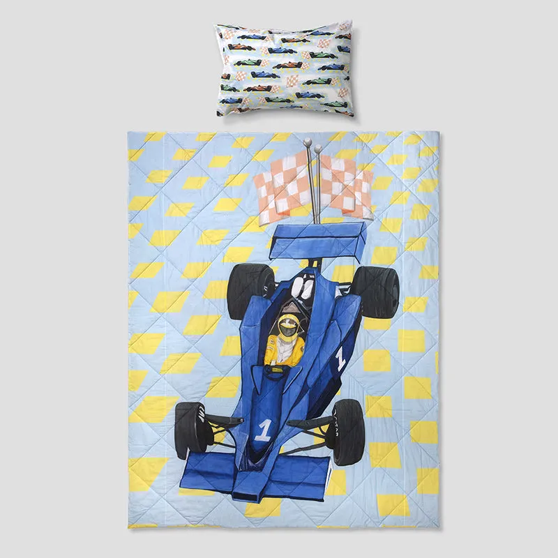 Space Race Reversible Cotton Comforter - 480 GSM media 7
