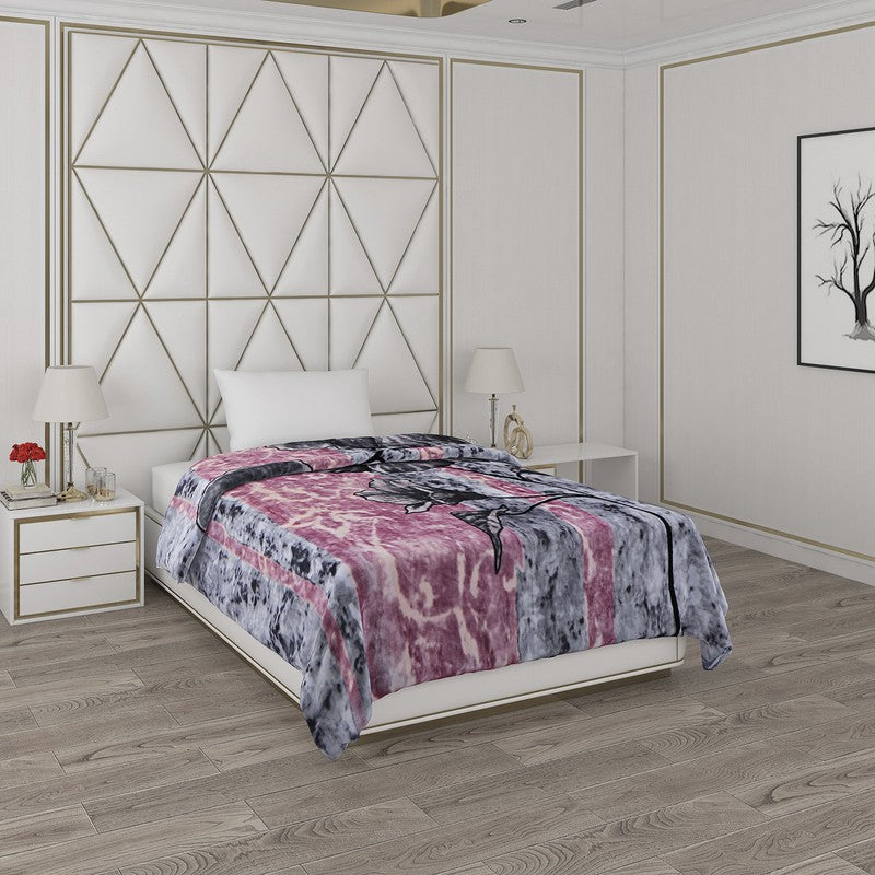 Monte Carlo Whimsical Waves Blanket - 1000 GSM - Single