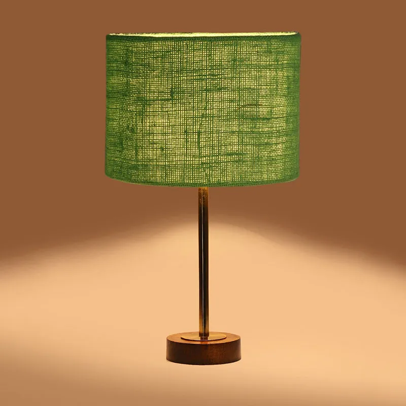 Sienna I Rodin Wooden Table Lamp - Green,Gold,Brown media 6