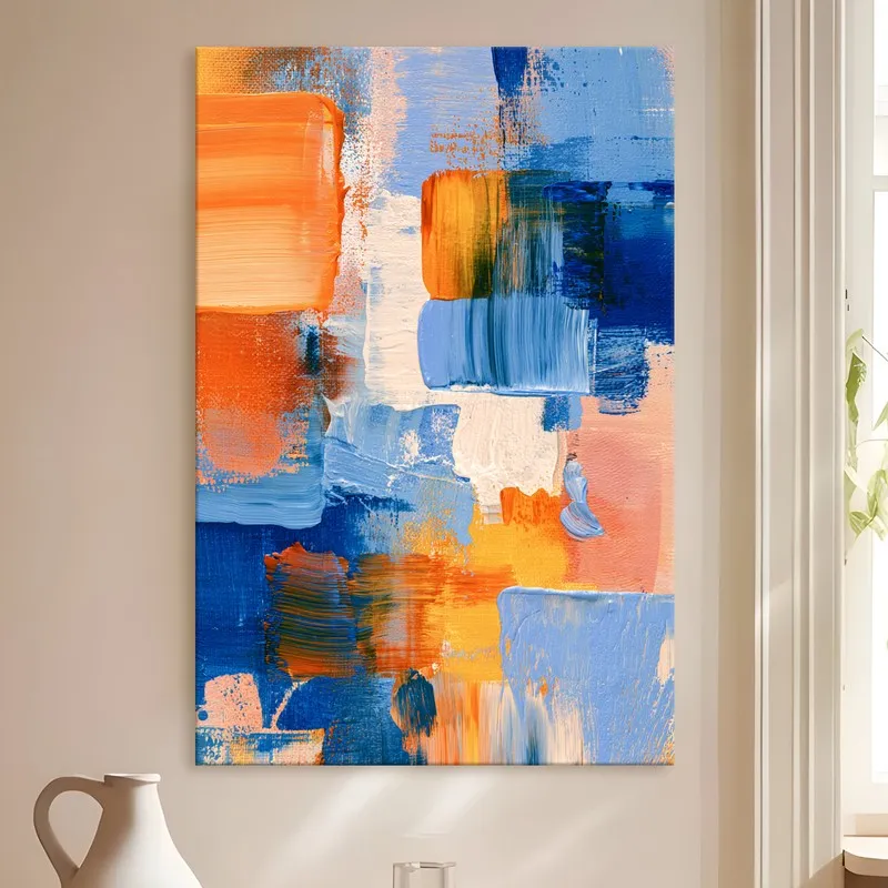 Pigment Bold Abstract Canvas Wall Art media 4