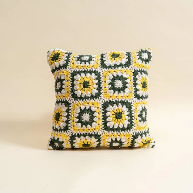 Somnus Crochet Cushion Cover - Square media 3
