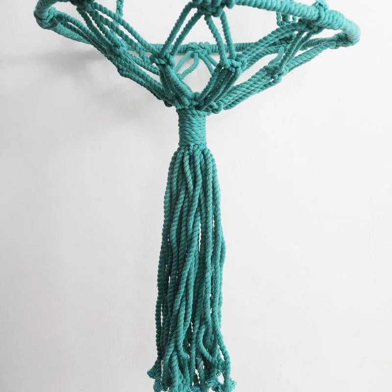 Lapiz Lazuli Macrame Planter media 4