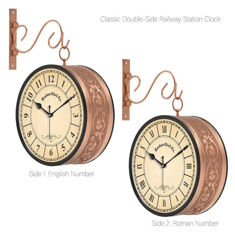 Hawthorne Double Sided Wall Clock media 4