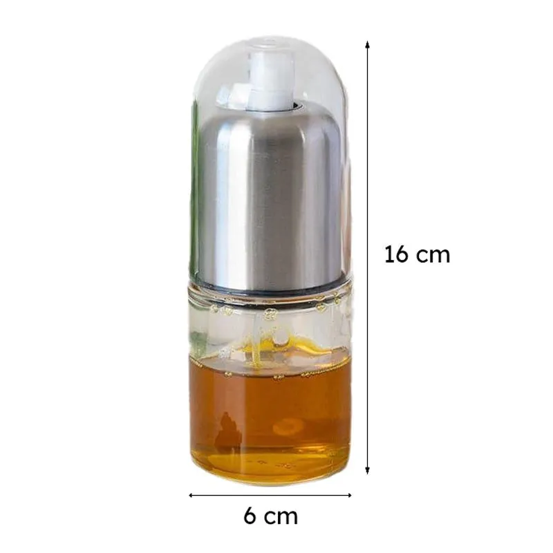 Fosto Transparent Oil Spray Dispenser - 260 ML media 5