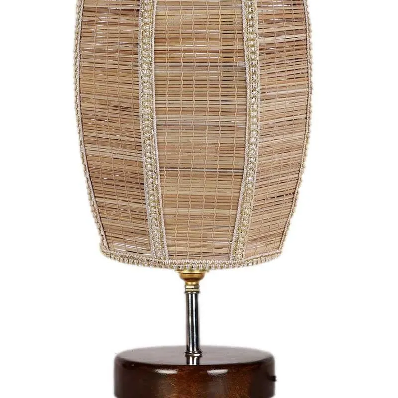 Mogo Bamboo Table Lamp - Beige,Brown media 5