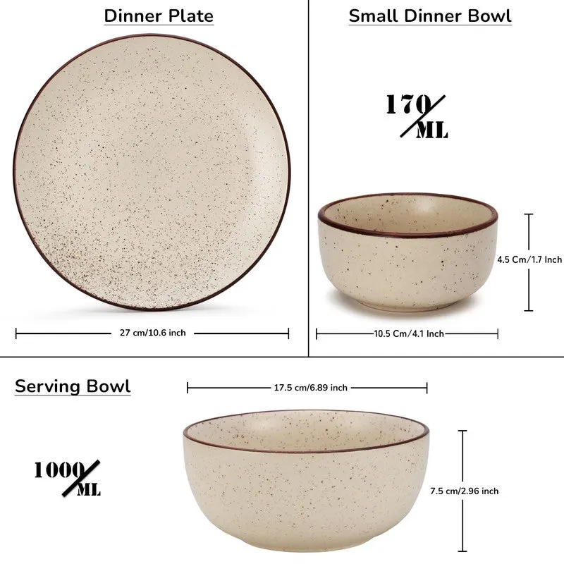 Kestha Dinnerware (Beige) - 10 Piece Set media 9