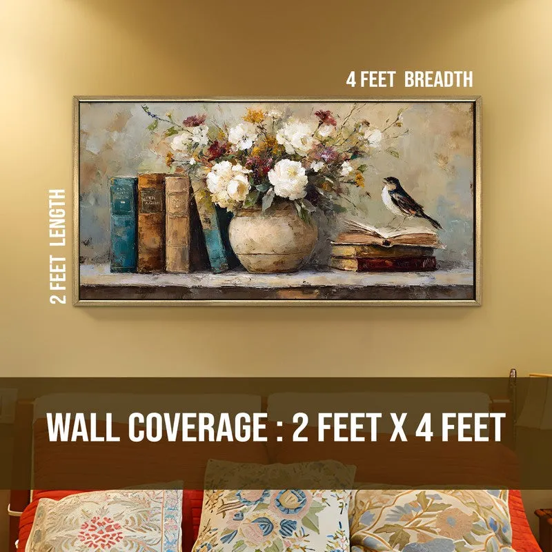 Featherlight Canvas Wall Painting With Frame media 8