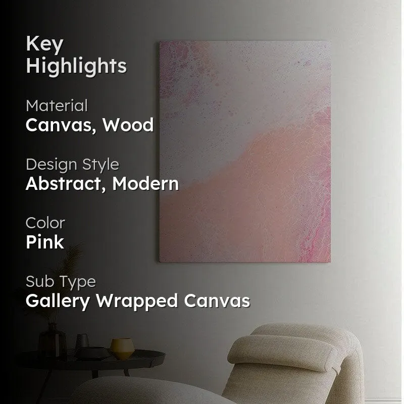 Sea Shore Abstract Canvas Painting - Gallery Wrap media 2