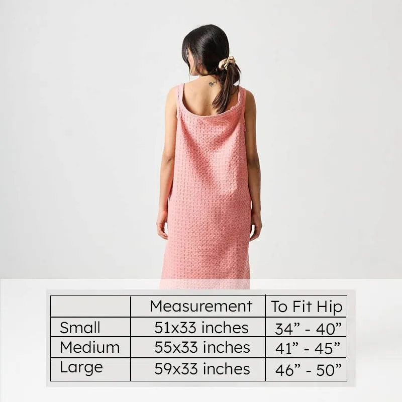 Glory Hug Cotton Bathwrap - Pink media 5