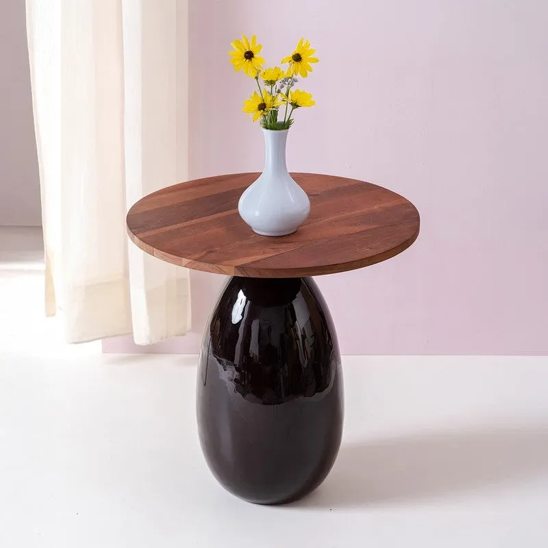 Caffeine Center Table - Brown,Black media 1