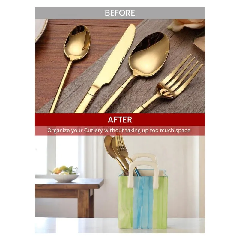 Stylish Cutlery Storage Stand - Set of Two media 7
