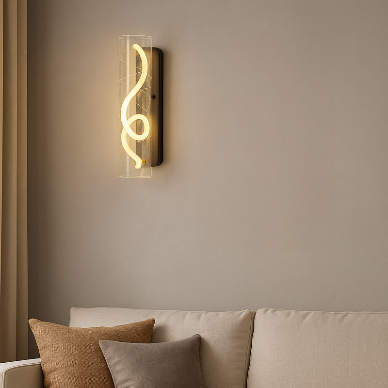 Luma Glow Iron LED Wall Lamp media 5