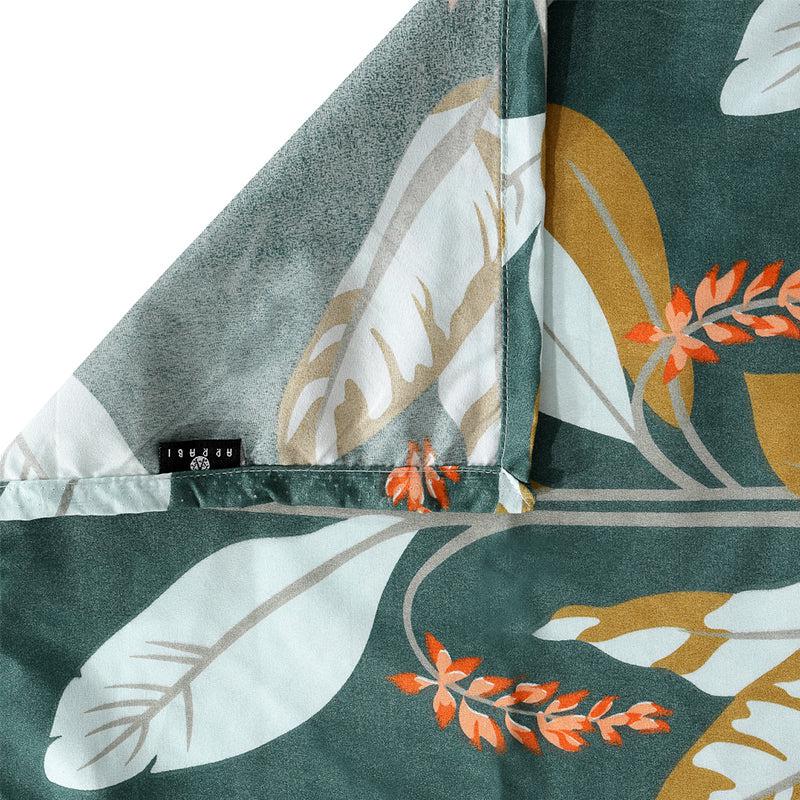 Finley Floral Cotton Blend Bedsheet - 150 GSM media 6