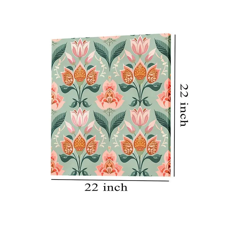 Parde-E-Gul Canvas Floral Wall Art media 5