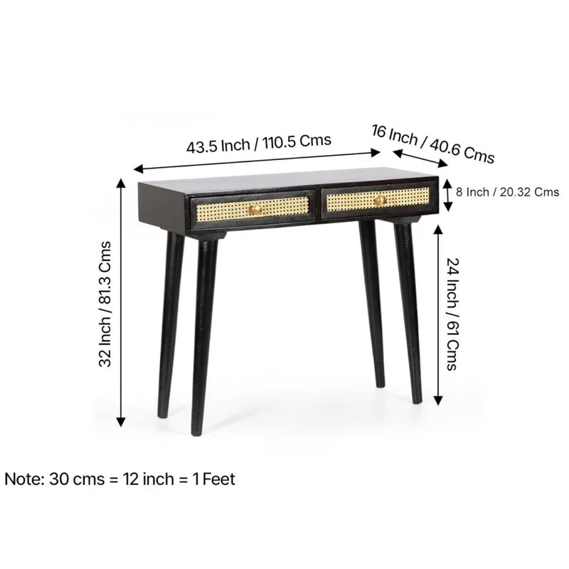 Wirox Sheesham Wooden Table - Brown media 12