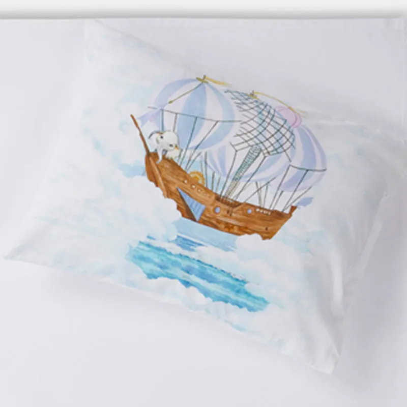 Sail Into Dreams Kids Cotton Bedsheet - 200 TC media 4