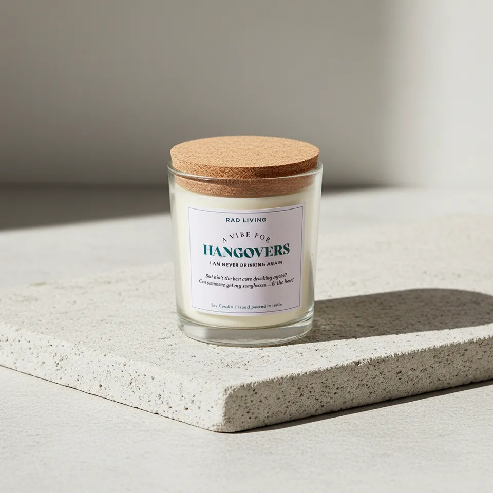 Hangovers - The Morning After Scented Candle media 1