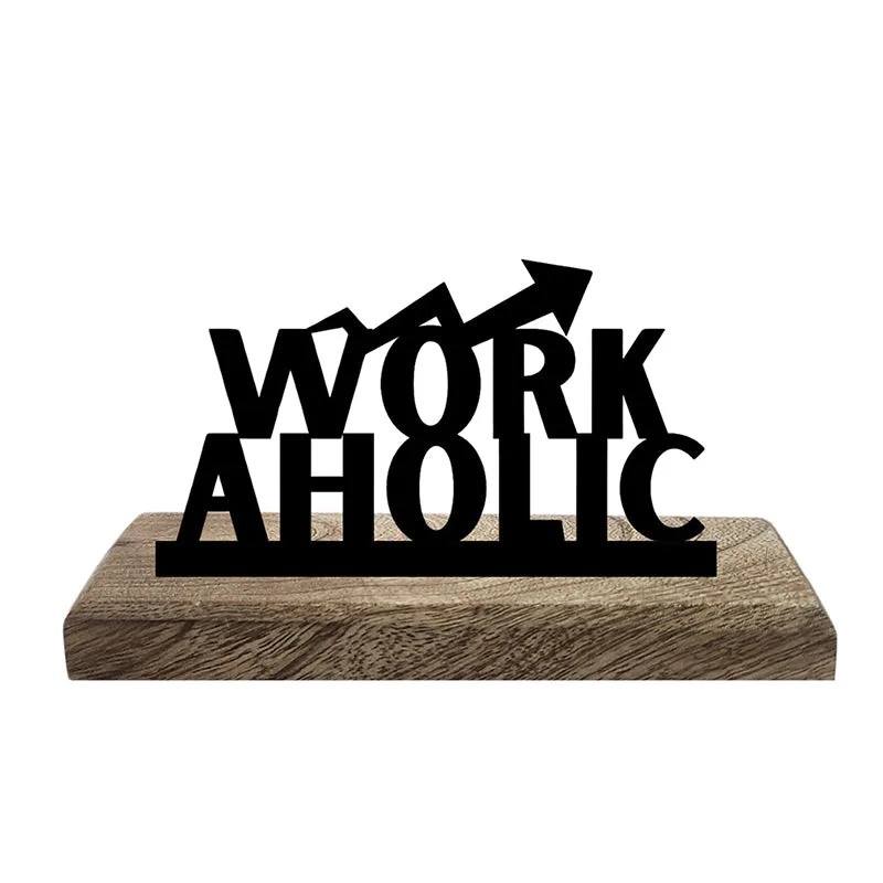 Workaholic Showpiece - Set Of Two media 3