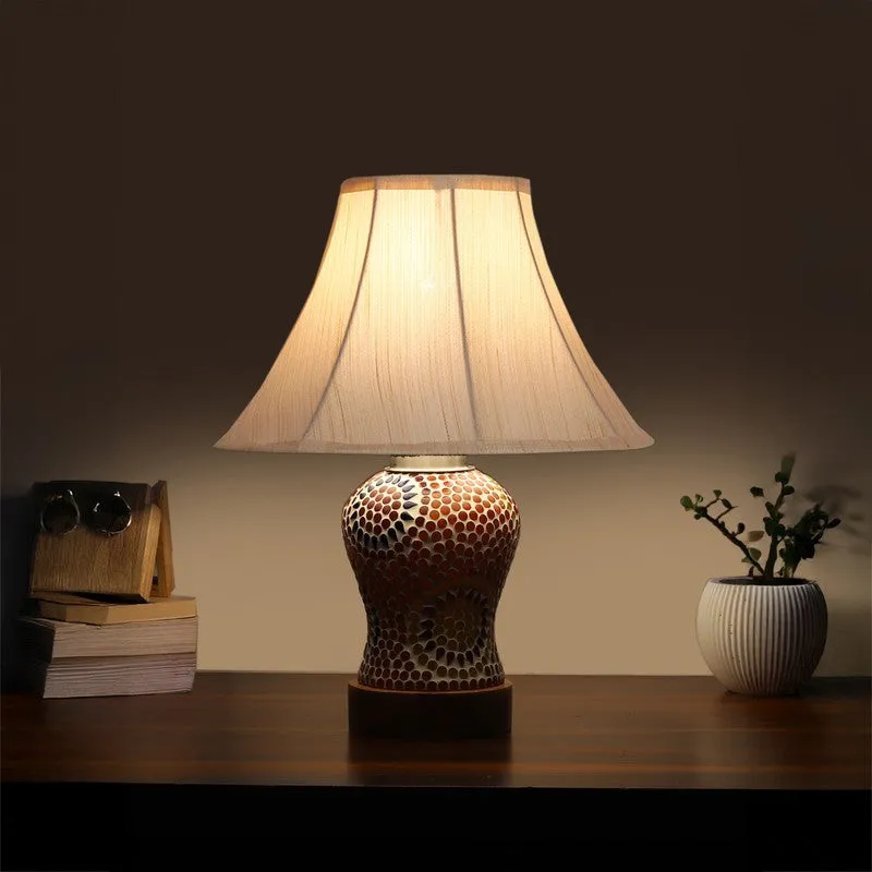 Terrava Wooden Table Lamp - Multicolor media 1
